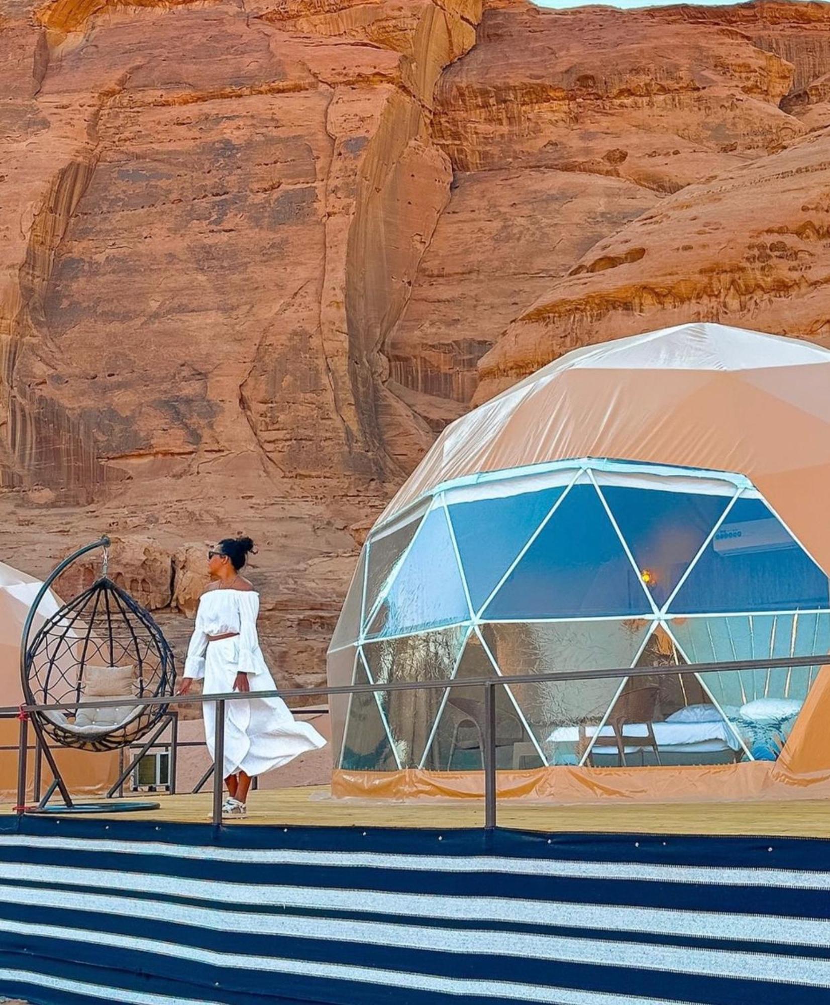 Rum Solaris Bubbles Camp ワディ ・ラム エクステリア 写真